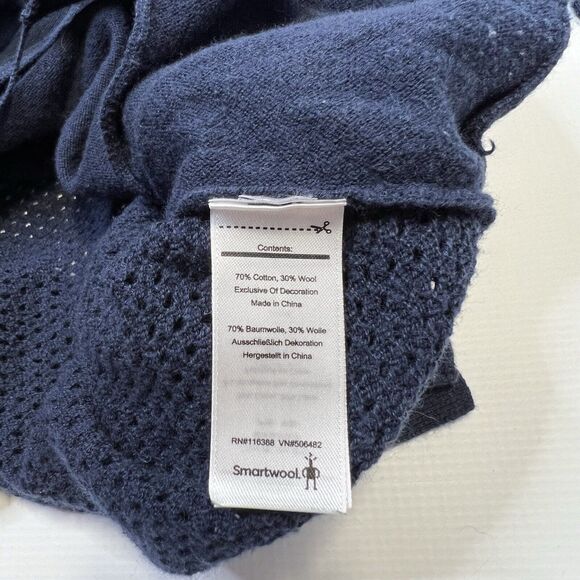 Smartwool Women's Everyday Exploration Navy Full Zip Sweater Jacket- Size Small - Picture 10 of 11